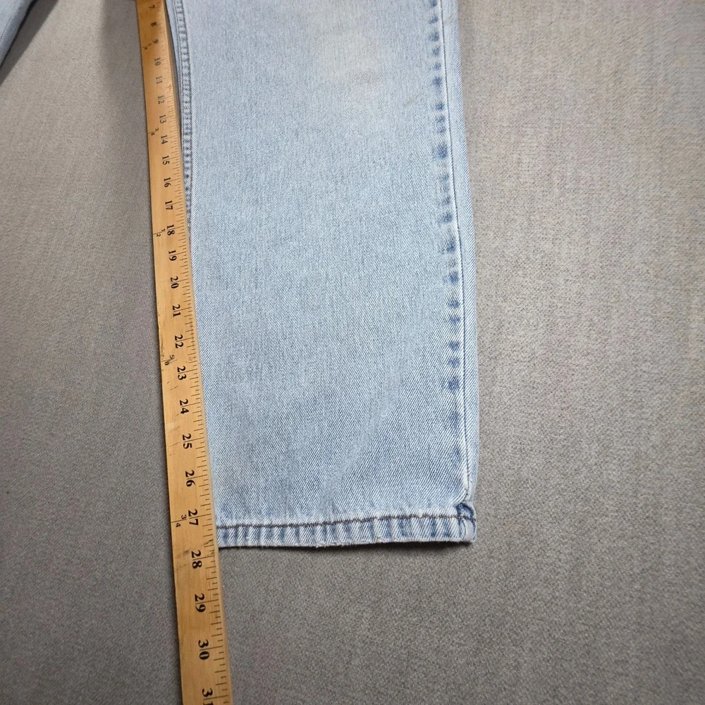 Levi's 550 Relaxed‎ Fit Jeans Men W36 L30 Light Wash Blue Denim Tapered Leg